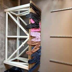 7 pair - Kids Leggings Set - Blue, Purple, Pink, Black